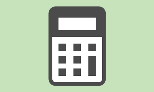 電卓のイラスト画像